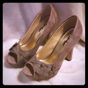Tan Limelight heels